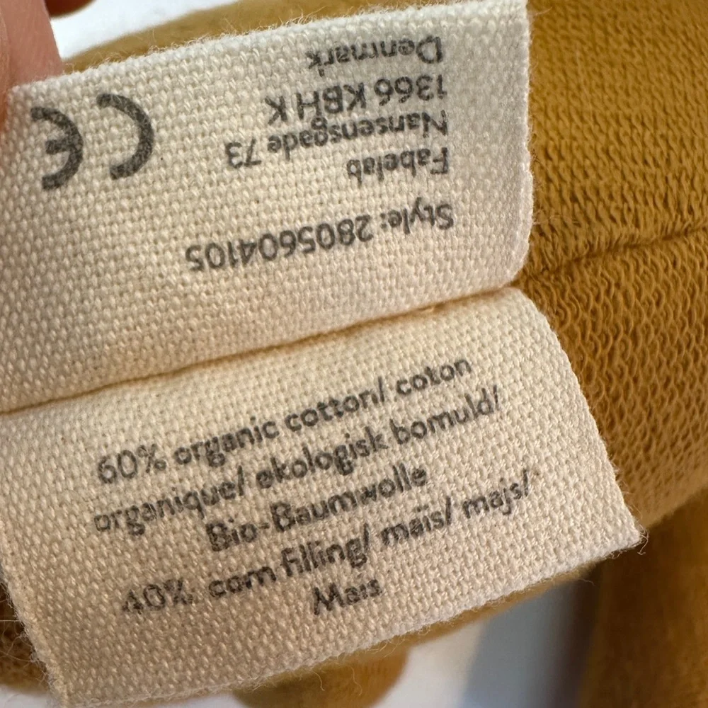 FABELAB Organic cotton‎ soft toy - Teddy Bear